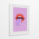 Labios pop desatados - Nicholas | Cuadro decorativo de Canvas Lab