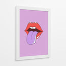Labios pop desatados - Nicholas | Cuadro decorativo de Canvas Lab