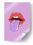 Labios pop desatados - Nicholas | Cuadro decorativo de Canvas Lab