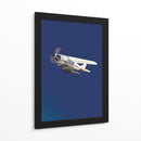 Hidroavión vintage - Nicholas | Cuadro decorativo de Canvas Lab