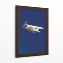 Hidroavión vintage - Nicholas | Cuadro decorativo de Canvas Lab
