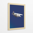 Hidroavión vintage - Nicholas | Cuadro decorativo de Canvas Lab