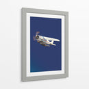 Hidroavión vintage - Nicholas | Cuadro decorativo de Canvas Lab