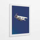 Hidroavión vintage - Nicholas | Cuadro decorativo de Canvas Lab