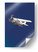 Hidroavión vintage - Nicholas | Cuadro decorativo de Canvas Lab