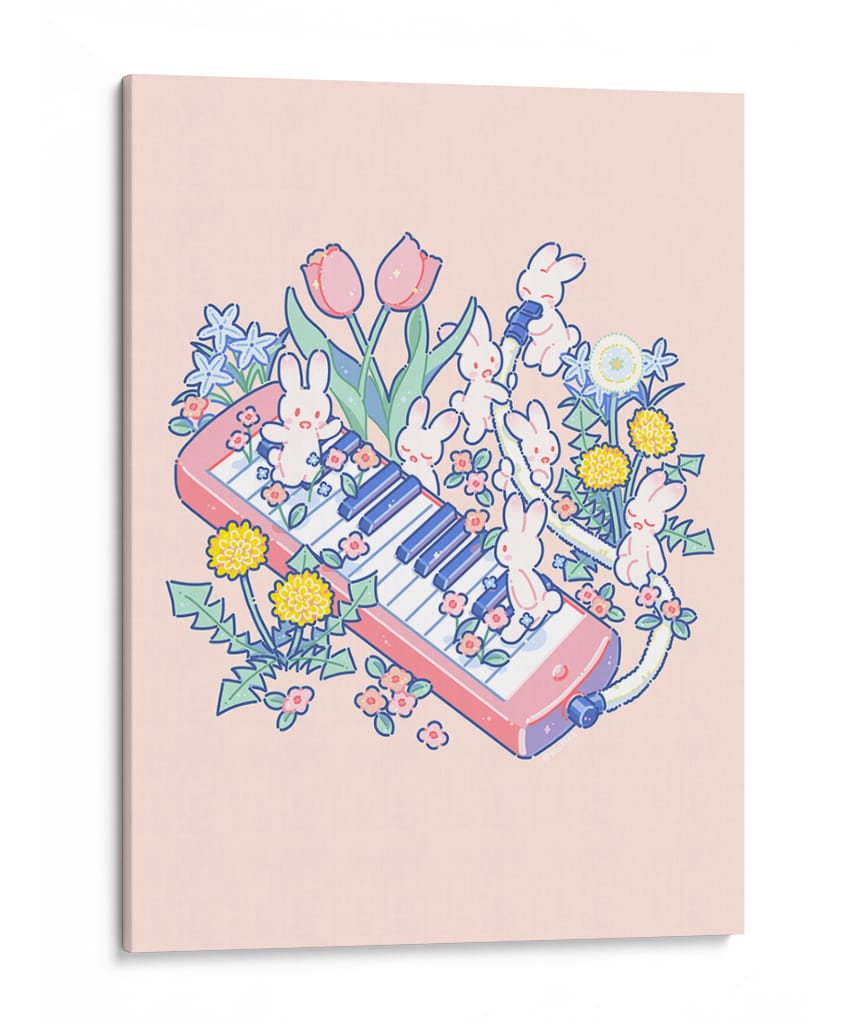 Melódica - Hiroko Hashimoto | Cuadro decorativo de Canvas Lab