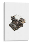 Máquina de escribir antigua - Borgenhag Holmqvist | Cuadro decorativo de Canvas Lab