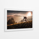Hora dorada en bicicleta de montaña - Sandi Bertoncelj | Cuadro decorativo de Canvas Lab