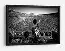 Joven aficionado apunta en el estadio - Clemens Geiger | Cuadro decorativo de Canvas Lab