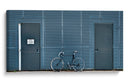 Muro de rejilla para bicicletas urbanas - Linda Wride | Cuadro decorativo de Canvas Lab