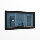 Muro de rejilla para bicicletas urbanas - Linda Wride | Cuadro decorativo de Canvas Lab