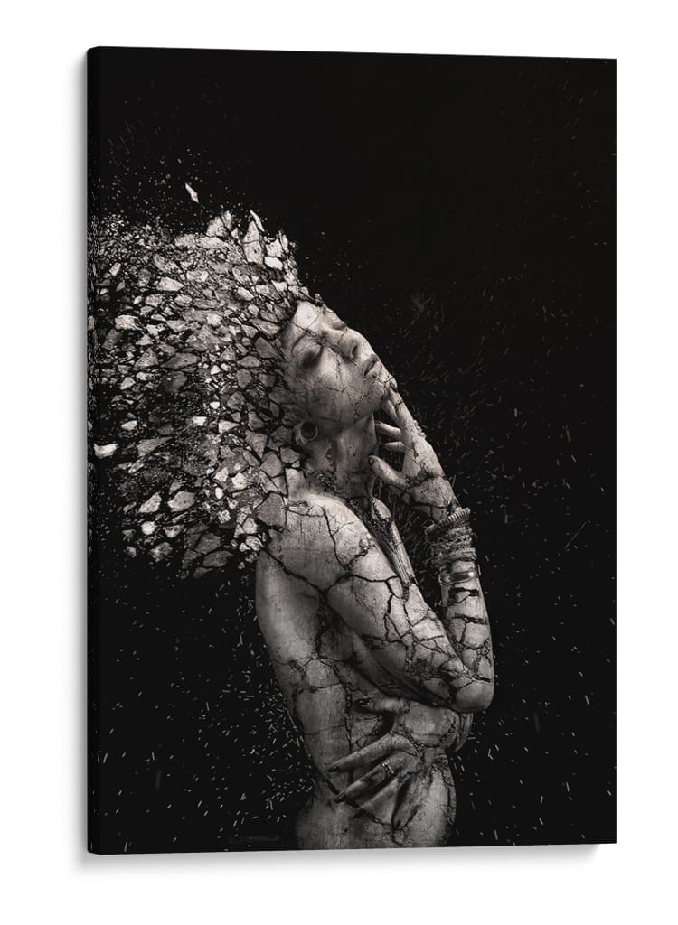 Mujer destrozada - Alexandre Brouzes | Cuadro decorativo de Canvas Lab