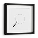 Hombre en el borde del círculo - Huib Limberg | Cuadro decorativo de Canvas Lab