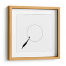 Hombre en el borde del círculo - Huib Limberg | Cuadro decorativo de Canvas Lab