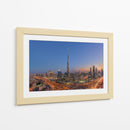 Horizonte nocturno de Dubái - Mohammad Rustam | Cuadro decorativo de Canvas Lab
