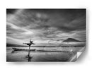 Lago del pescador en equilibrio - Arief Siswandhono | Cuadro decorativo de Canvas Lab
