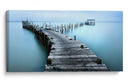 Horizonte brumoso del muelle - Jesus M. Garcia | Cuadro decorativo de Canvas Lab