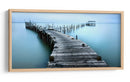 Horizonte brumoso del muelle - Jesus M. Garcia | Cuadro decorativo de Canvas Lab