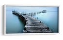 Horizonte brumoso del muelle - Jesus M. Garcia | Cuadro decorativo de Canvas Lab