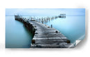 Horizonte brumoso del muelle - Jesus M. Garcia | Cuadro decorativo de Canvas Lab