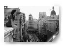 Mujer elegante en la azotea de la ciudad - Alejandro Marcos | Cuadro decorativo de Canvas Lab