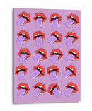 Patrón de labios - Nicholas | Cuadro decorativo de Canvas Lab