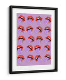 Patrón de labios - Nicholas | Cuadro decorativo de Canvas Lab
