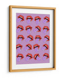 Patrón de labios - Nicholas | Cuadro decorativo de Canvas Lab