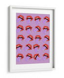 Patrón de labios - Nicholas | Cuadro decorativo de Canvas Lab