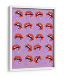 Patrón de labios - Nicholas | Cuadro decorativo de Canvas Lab