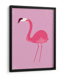 Pájaro flamenco - Nicholas | Cuadro decorativo de Canvas Lab