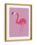Pájaro flamenco - Nicholas | Cuadro decorativo de Canvas Lab