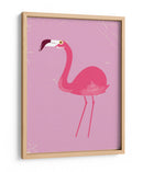 Pájaro flamenco - Nicholas | Cuadro decorativo de Canvas Lab