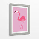 Pájaro flamenco - Nicholas | Cuadro decorativo de Canvas Lab