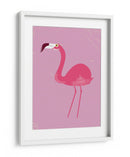 Pájaro flamenco - Nicholas | Cuadro decorativo de Canvas Lab