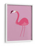 Pájaro flamenco - Nicholas | Cuadro decorativo de Canvas Lab