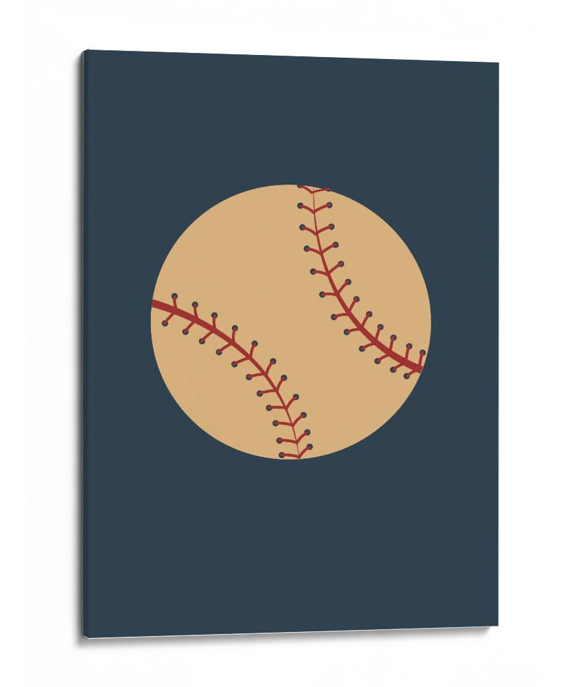 Pelota de béisbol - Nicholas | Cuadro decorativo de Canvas Lab