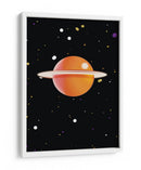 Planeta naranja retro - Nicholas | Cuadro decorativo de Canvas Lab
