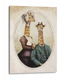 Pareja de clase alta - Mike Koubou | Cuadro decorativo de Canvas Lab
