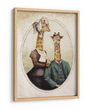 Pareja de clase alta - Mike Koubou | Cuadro decorativo de Canvas Lab