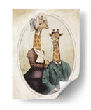 Pareja de clase alta - Mike Koubou | Cuadro decorativo de Canvas Lab