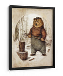 Preparándose para el invierno - Mike Koubou | Cuadro decorativo de Canvas Lab