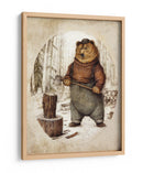 Preparándose para el invierno - Mike Koubou | Cuadro decorativo de Canvas Lab
