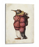Pingüino en el cielo - Mike Koubou | Cuadro decorativo de Canvas Lab