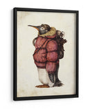 Pingüino en el cielo - Mike Koubou | Cuadro decorativo de Canvas Lab