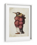 Pingüino en el cielo - Mike Koubou | Cuadro decorativo de Canvas Lab