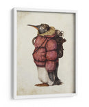 Pingüino en el cielo - Mike Koubou | Cuadro decorativo de Canvas Lab