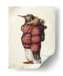 Pingüino en el cielo - Mike Koubou | Cuadro decorativo de Canvas Lab