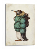Pingüino aventurero - Mike Koubou | Cuadro decorativo de Canvas Lab
