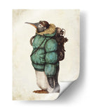 Pingüino aventurero - Mike Koubou | Cuadro decorativo de Canvas Lab